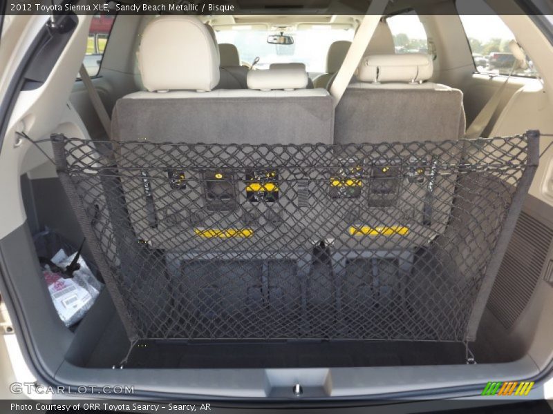 Sandy Beach Metallic / Bisque 2012 Toyota Sienna XLE