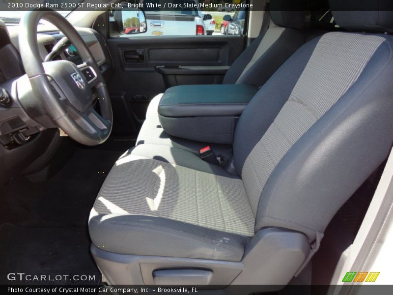 Bright White / Dark Slate/Medium Graystone 2010 Dodge Ram 2500 ST Regular Cab