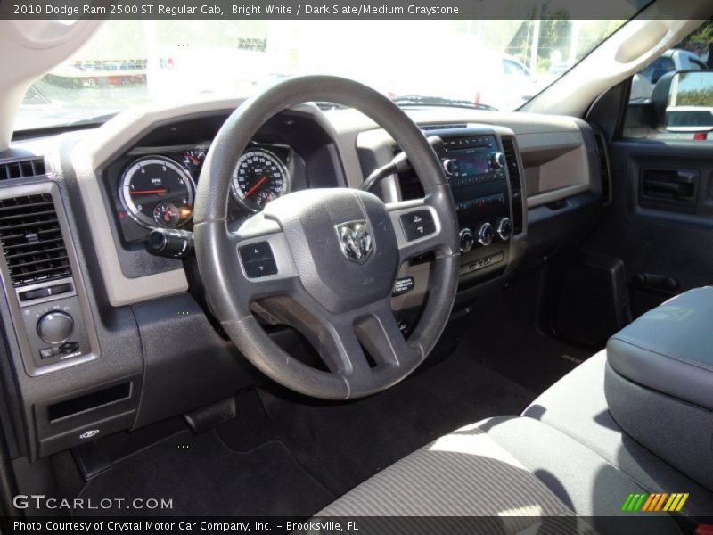 Bright White / Dark Slate/Medium Graystone 2010 Dodge Ram 2500 ST Regular Cab