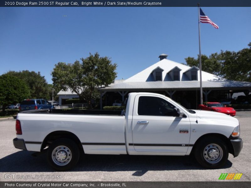 Bright White / Dark Slate/Medium Graystone 2010 Dodge Ram 2500 ST Regular Cab