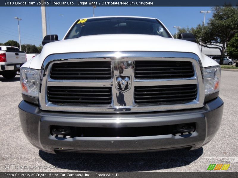 Bright White / Dark Slate/Medium Graystone 2010 Dodge Ram 2500 ST Regular Cab