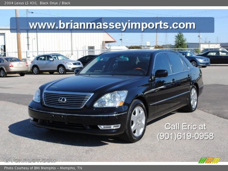 Black Onyx / Black 2004 Lexus LS 430