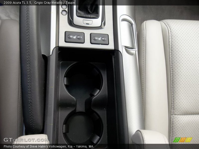 Grigio Gray Metallic / Taupe 2009 Acura TL 3.5