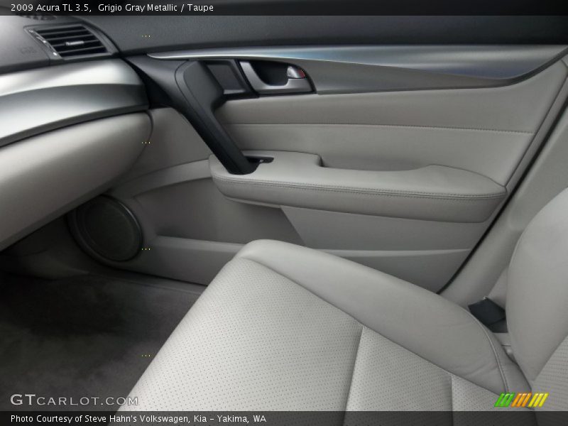 Grigio Gray Metallic / Taupe 2009 Acura TL 3.5