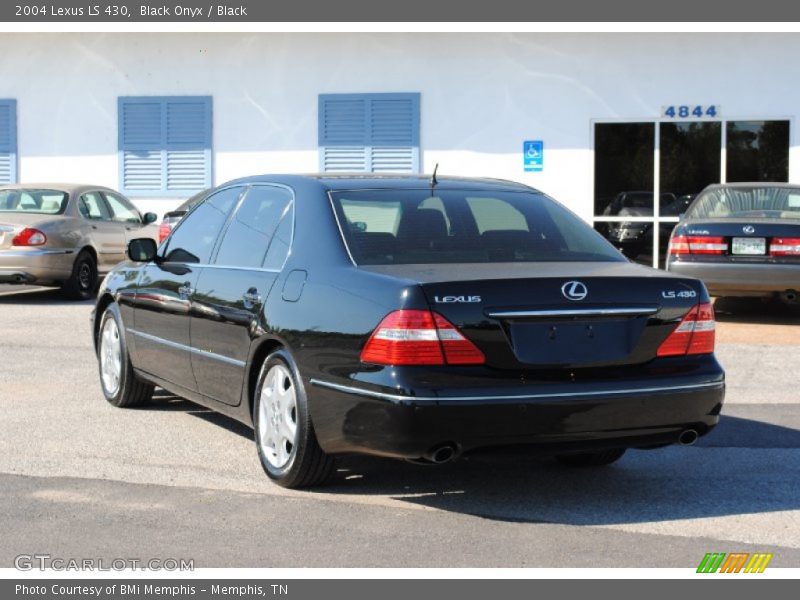 Black Onyx / Black 2004 Lexus LS 430
