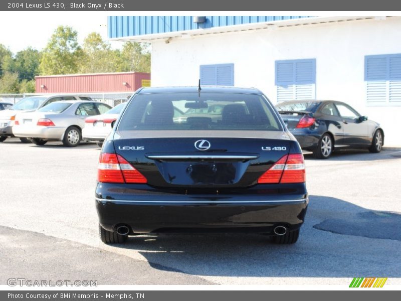 Black Onyx / Black 2004 Lexus LS 430