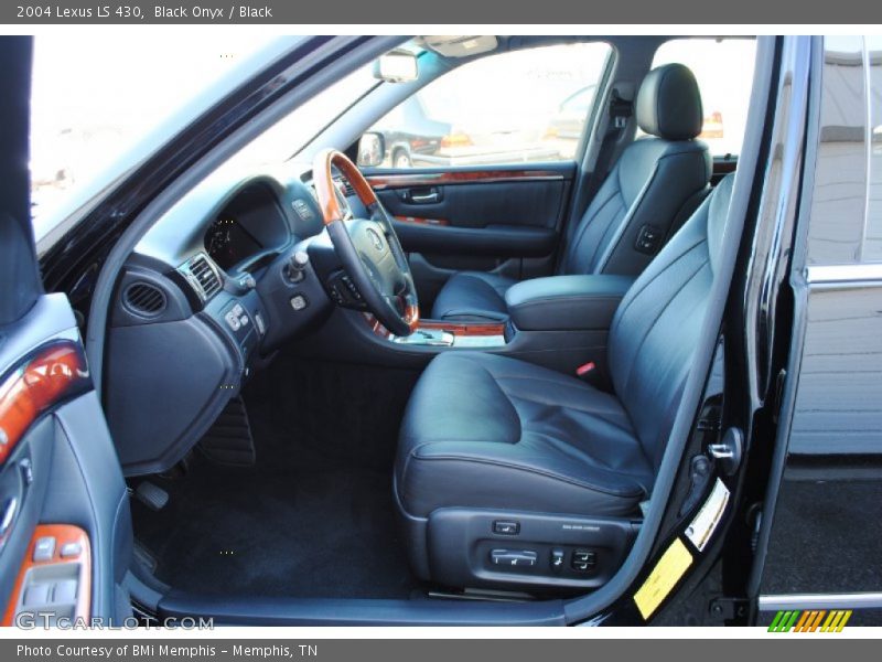 Black Onyx / Black 2004 Lexus LS 430