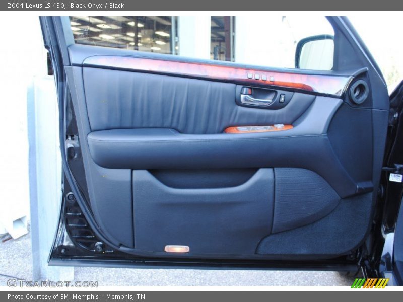 Black Onyx / Black 2004 Lexus LS 430