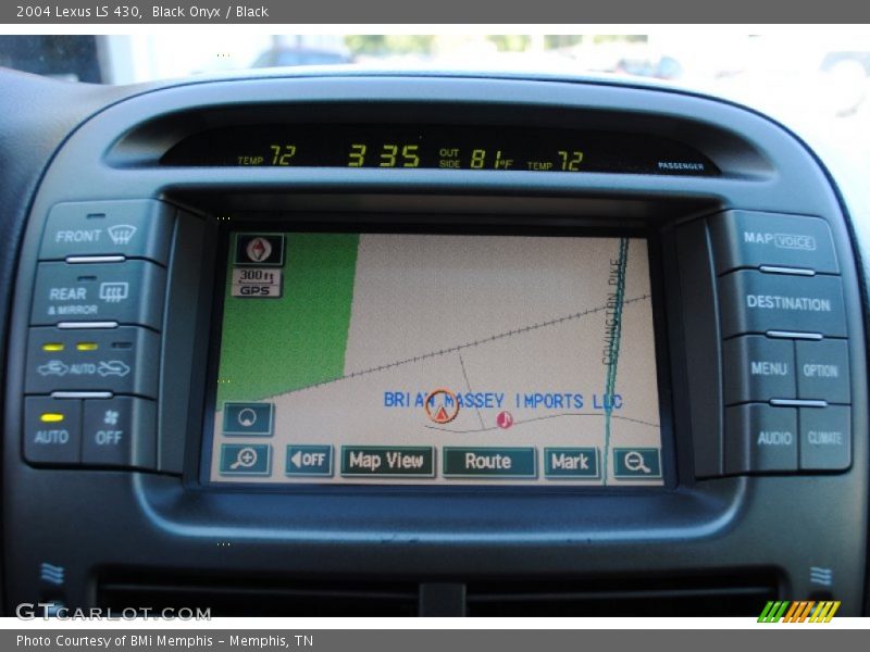 Black Onyx / Black 2004 Lexus LS 430