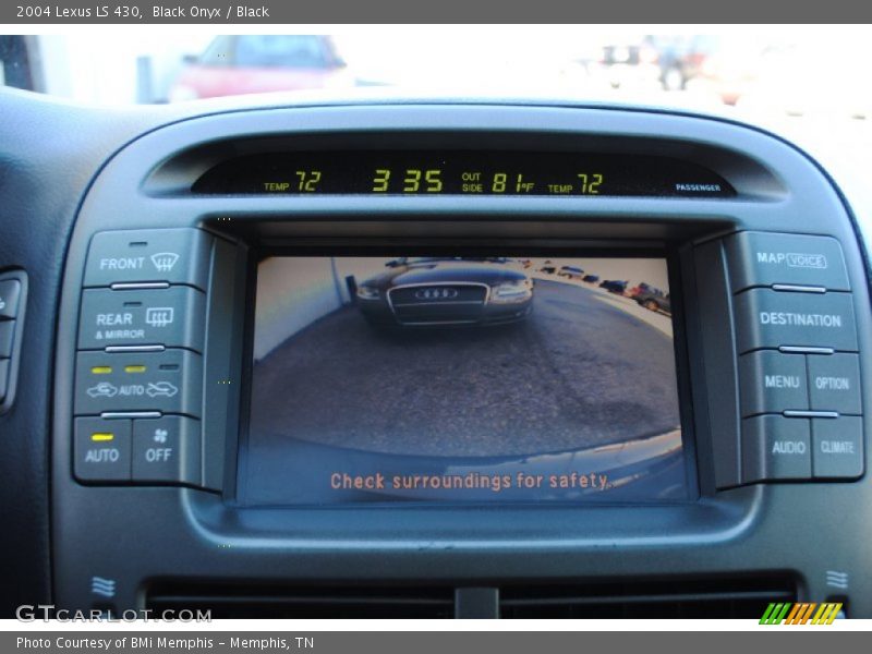 Black Onyx / Black 2004 Lexus LS 430