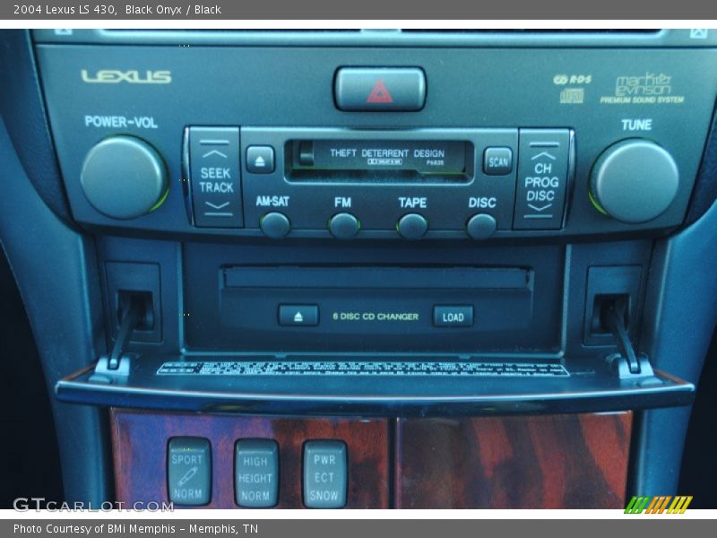 Black Onyx / Black 2004 Lexus LS 430