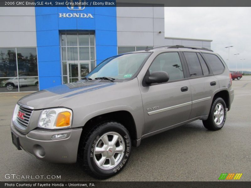 Steel Grey Metallic / Ebony Black 2006 GMC Envoy SLE 4x4