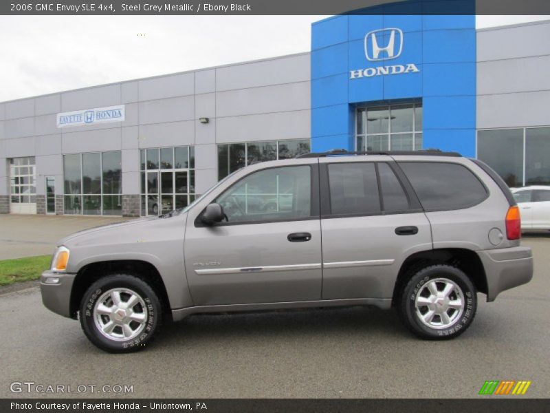 Steel Grey Metallic / Ebony Black 2006 GMC Envoy SLE 4x4