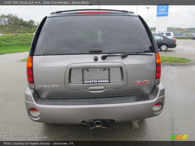 Steel Grey Metallic / Ebony Black 2006 GMC Envoy SLE 4x4