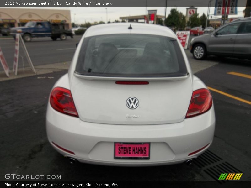 Candy White / Titan Black 2012 Volkswagen Beetle Turbo