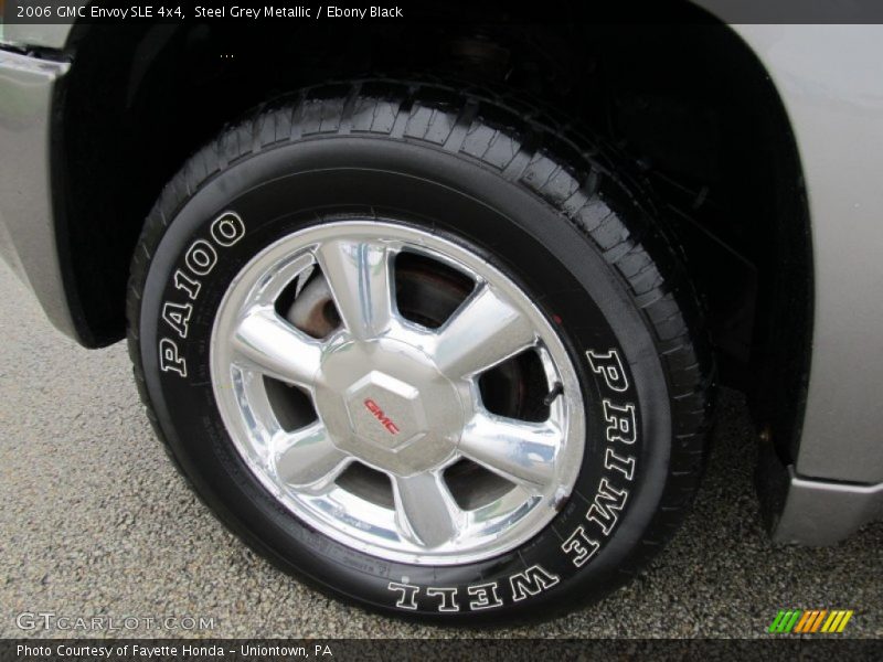 Steel Grey Metallic / Ebony Black 2006 GMC Envoy SLE 4x4
