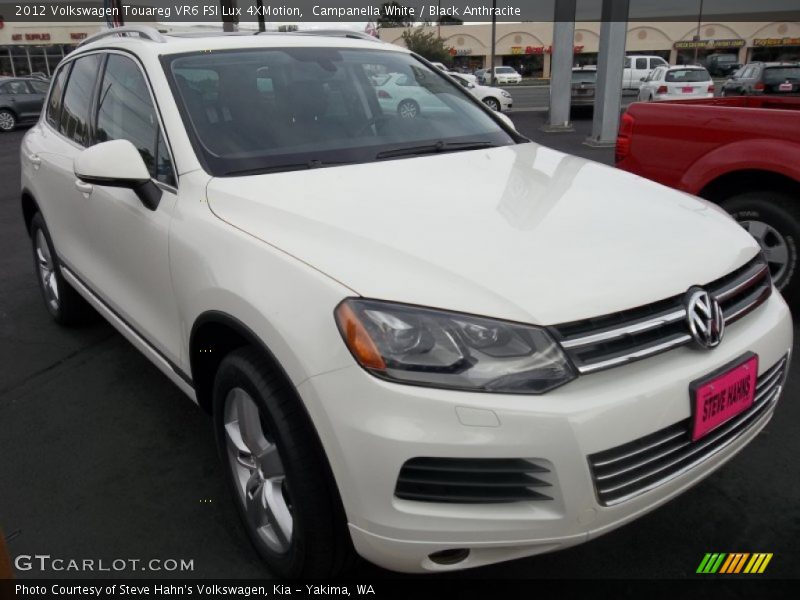Campanella White / Black Anthracite 2012 Volkswagen Touareg VR6 FSI Lux 4XMotion