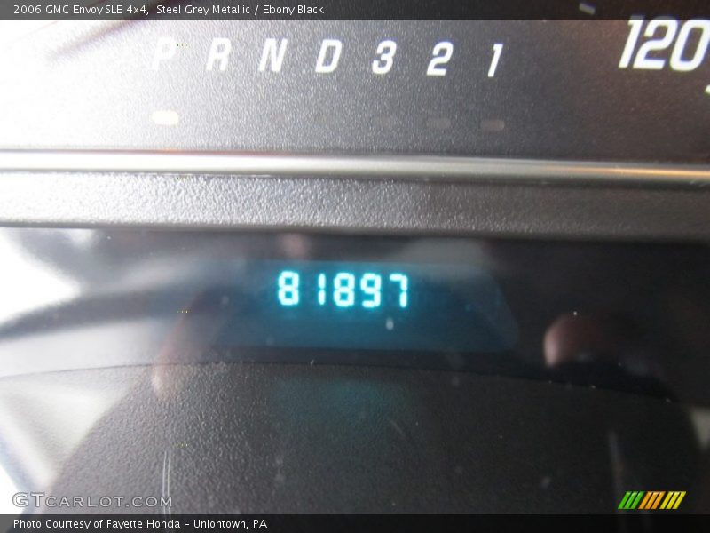 Steel Grey Metallic / Ebony Black 2006 GMC Envoy SLE 4x4