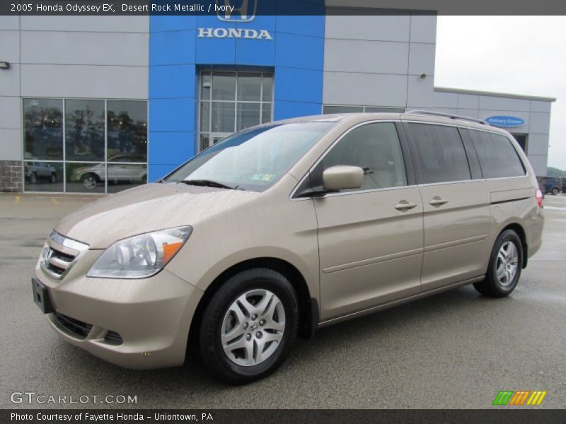 Desert Rock Metallic / Ivory 2005 Honda Odyssey EX
