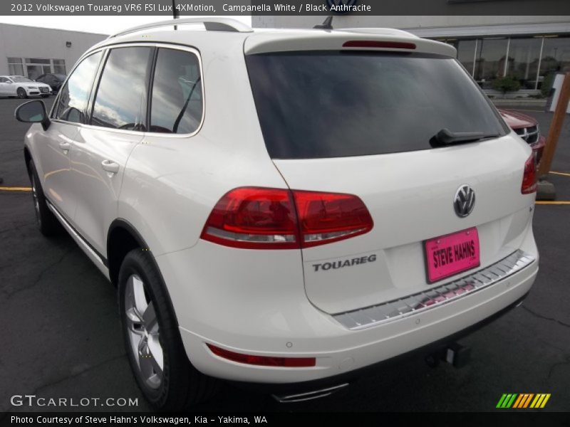 Campanella White / Black Anthracite 2012 Volkswagen Touareg VR6 FSI Lux 4XMotion