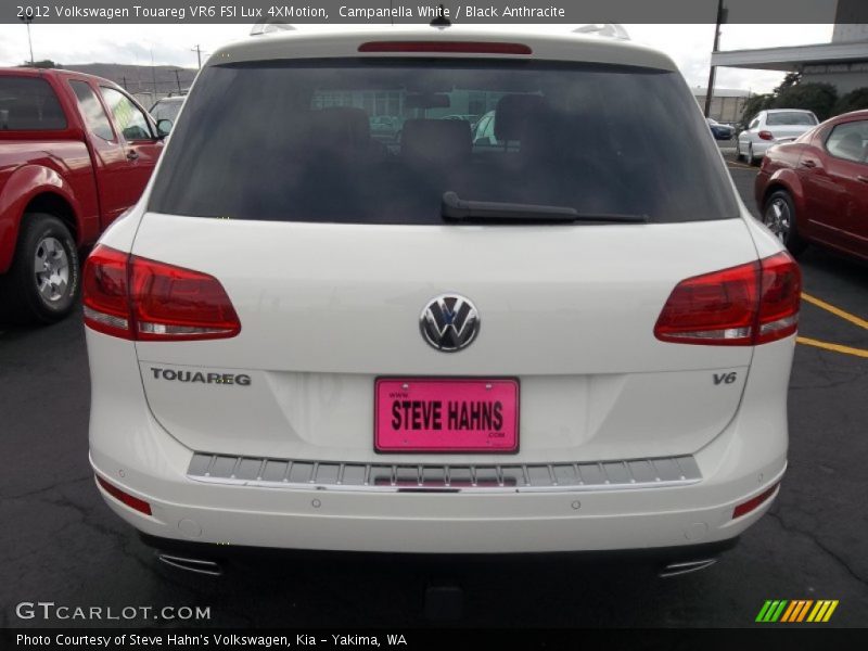 Campanella White / Black Anthracite 2012 Volkswagen Touareg VR6 FSI Lux 4XMotion