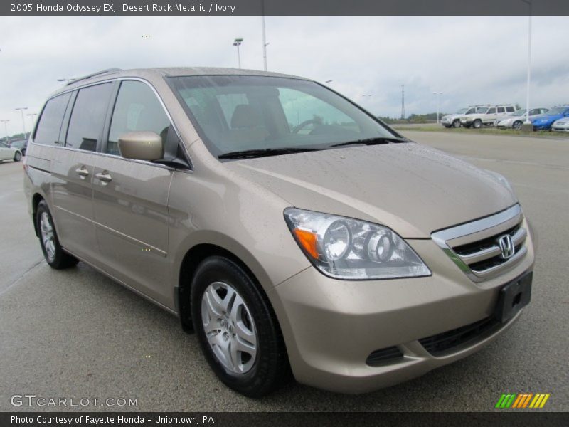 Desert Rock Metallic / Ivory 2005 Honda Odyssey EX