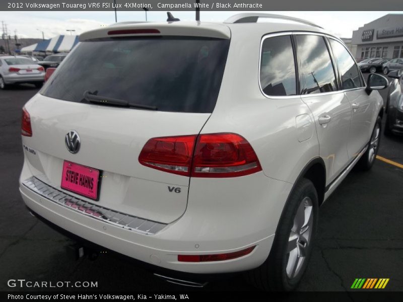 Campanella White / Black Anthracite 2012 Volkswagen Touareg VR6 FSI Lux 4XMotion
