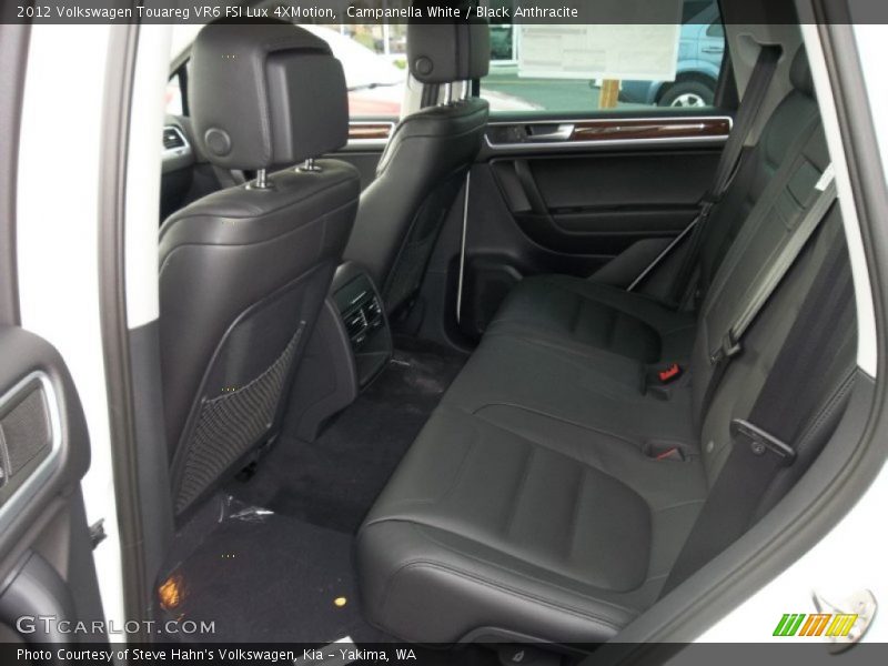 Campanella White / Black Anthracite 2012 Volkswagen Touareg VR6 FSI Lux 4XMotion