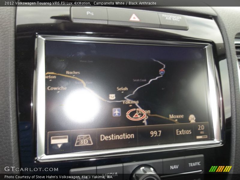 Campanella White / Black Anthracite 2012 Volkswagen Touareg VR6 FSI Lux 4XMotion