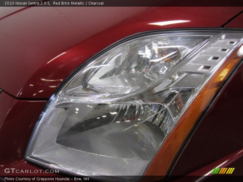 Red Brick Metallic / Charcoal 2010 Nissan Sentra 2.0 S