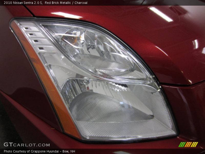 Red Brick Metallic / Charcoal 2010 Nissan Sentra 2.0 S