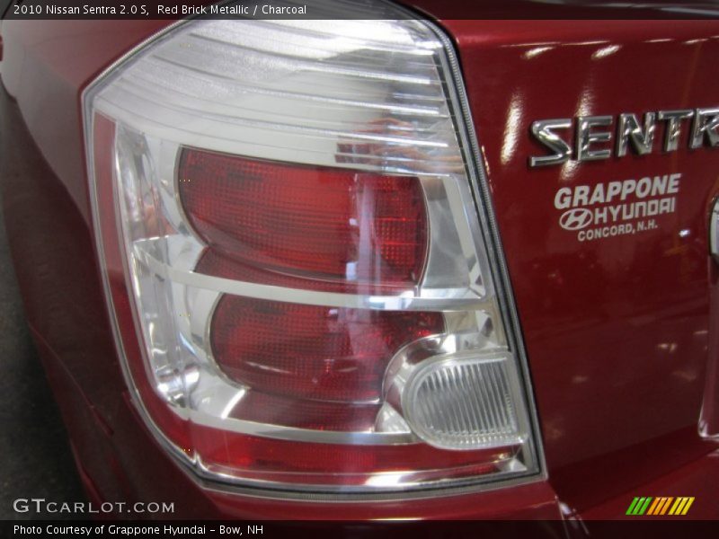 Red Brick Metallic / Charcoal 2010 Nissan Sentra 2.0 S