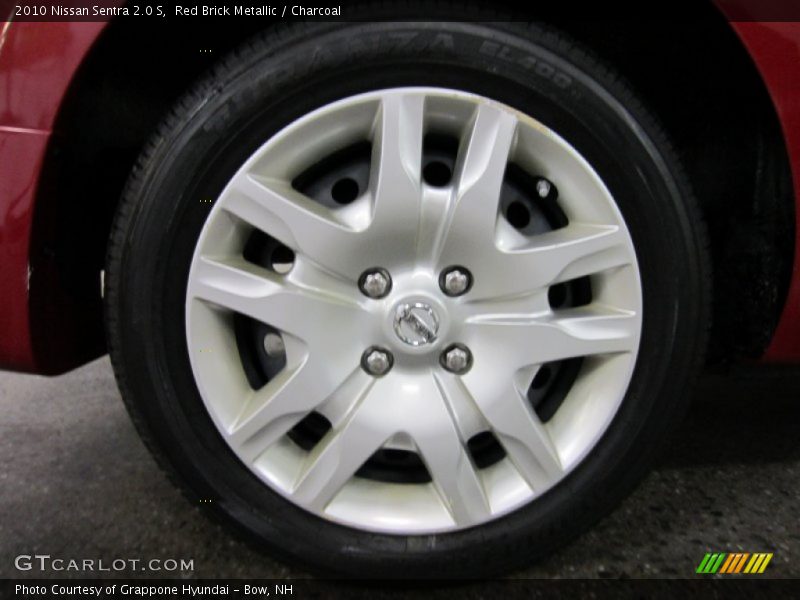 Red Brick Metallic / Charcoal 2010 Nissan Sentra 2.0 S