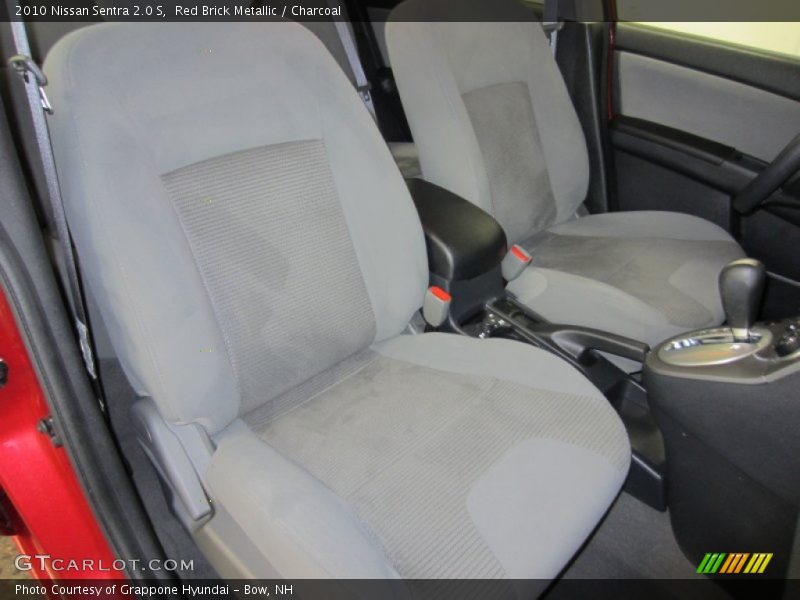 Red Brick Metallic / Charcoal 2010 Nissan Sentra 2.0 S