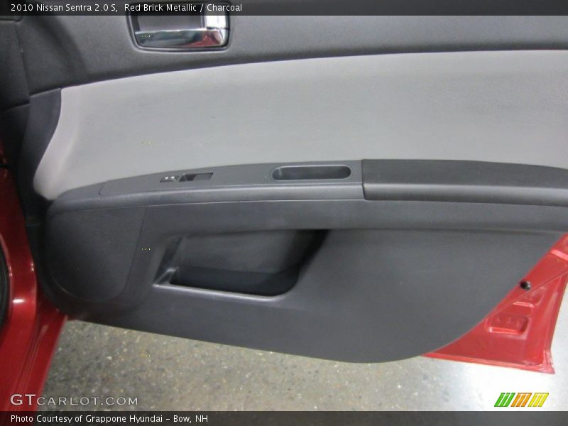 Red Brick Metallic / Charcoal 2010 Nissan Sentra 2.0 S