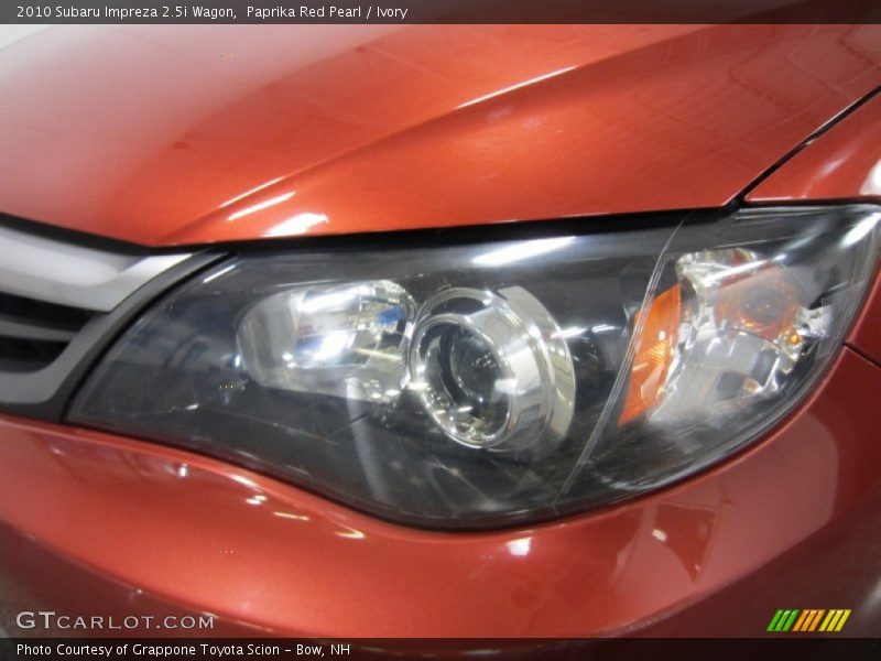Paprika Red Pearl / Ivory 2010 Subaru Impreza 2.5i Wagon