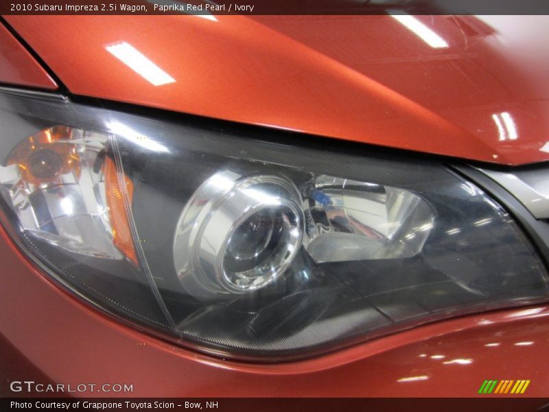 Paprika Red Pearl / Ivory 2010 Subaru Impreza 2.5i Wagon