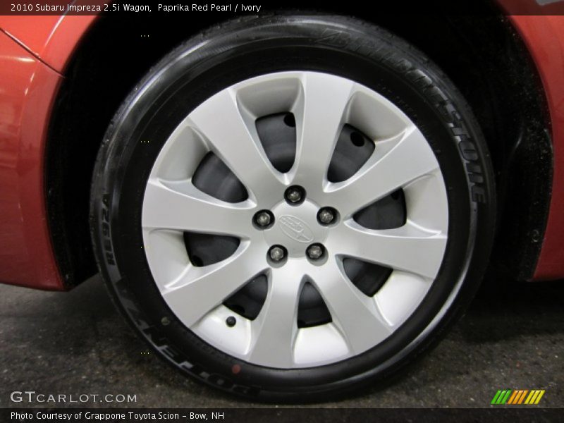 Paprika Red Pearl / Ivory 2010 Subaru Impreza 2.5i Wagon