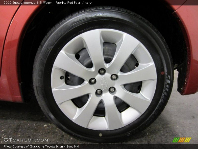 Paprika Red Pearl / Ivory 2010 Subaru Impreza 2.5i Wagon