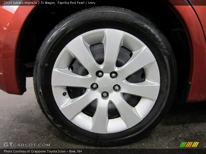 Paprika Red Pearl / Ivory 2010 Subaru Impreza 2.5i Wagon