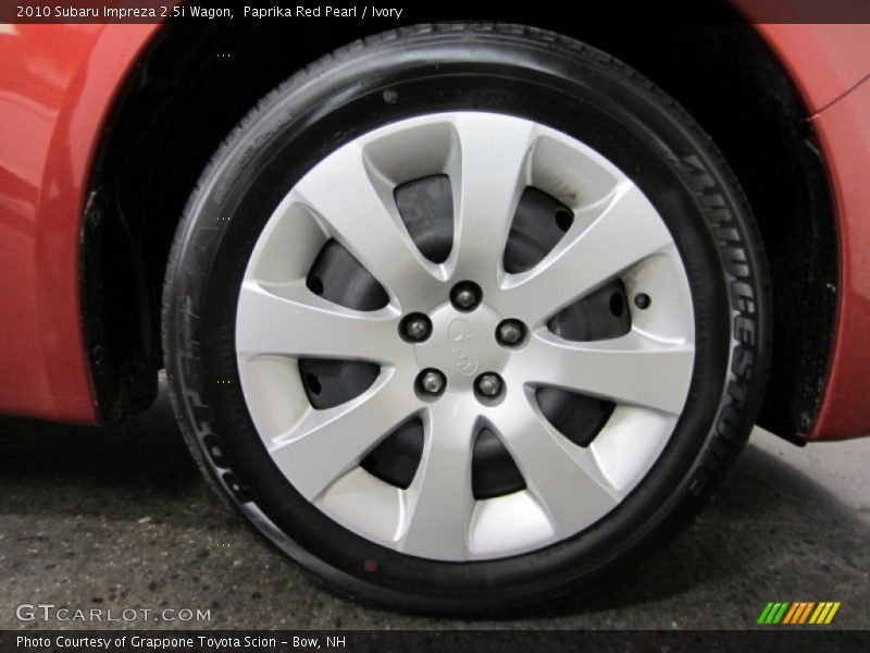 Paprika Red Pearl / Ivory 2010 Subaru Impreza 2.5i Wagon