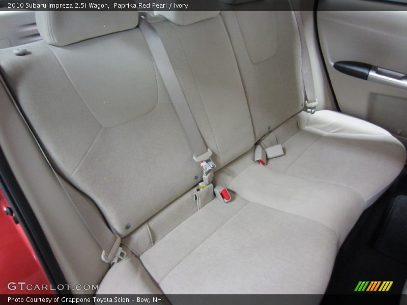 Paprika Red Pearl / Ivory 2010 Subaru Impreza 2.5i Wagon