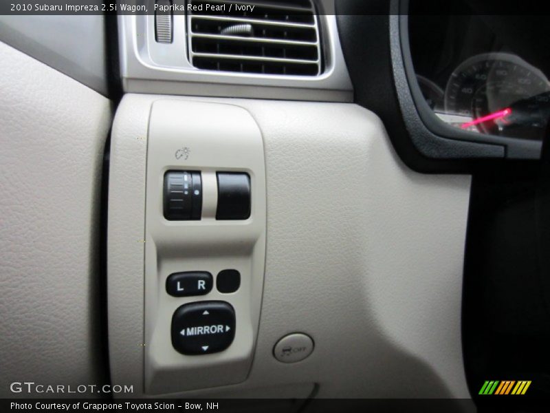 Paprika Red Pearl / Ivory 2010 Subaru Impreza 2.5i Wagon