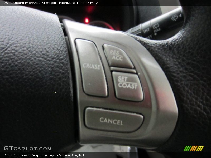 Paprika Red Pearl / Ivory 2010 Subaru Impreza 2.5i Wagon