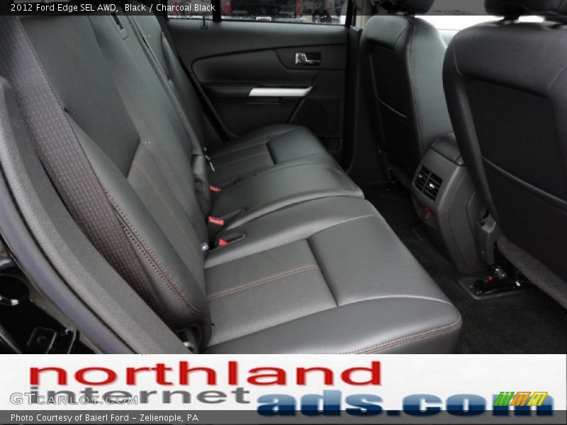 Black / Charcoal Black 2012 Ford Edge SEL AWD