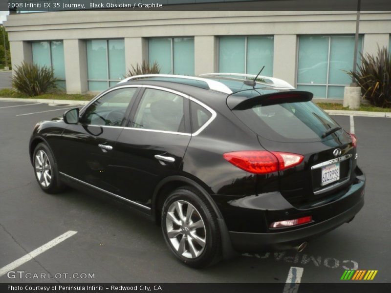 Black Obsidian / Graphite 2008 Infiniti EX 35 Journey