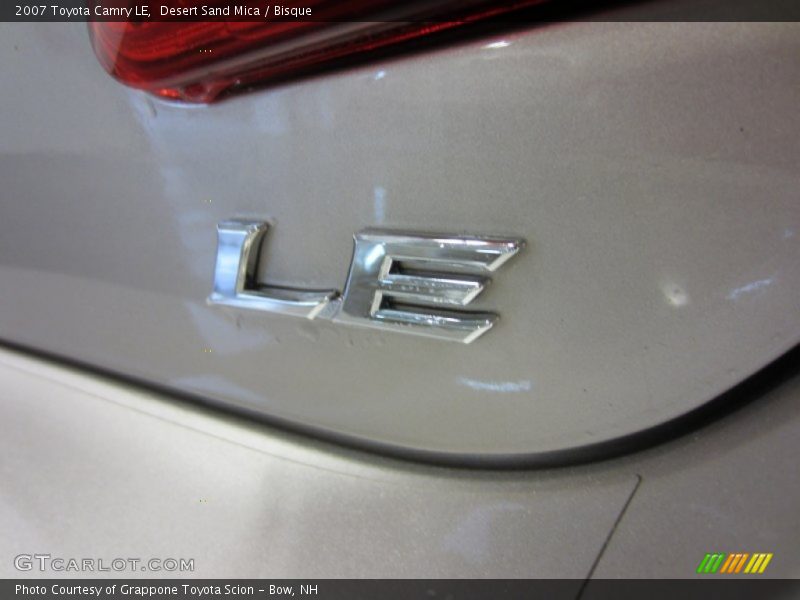 Desert Sand Mica / Bisque 2007 Toyota Camry LE