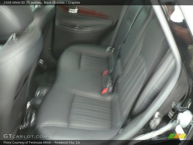 Black Obsidian / Graphite 2008 Infiniti EX 35 Journey