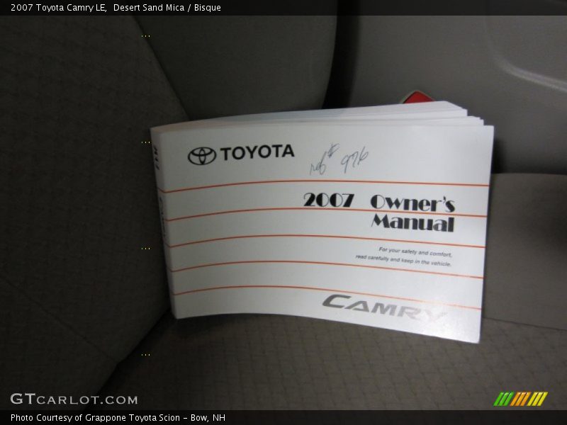 Desert Sand Mica / Bisque 2007 Toyota Camry LE