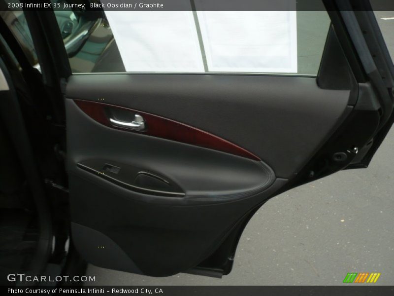 Black Obsidian / Graphite 2008 Infiniti EX 35 Journey